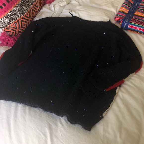 LF Katsumi American flag sequin sweater - Picture 5 of 5